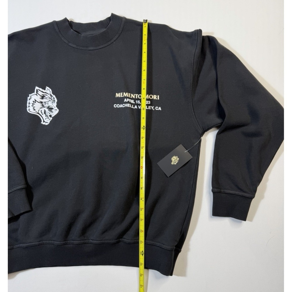 Darc Sport NWT Coachella 2023 659 / 1000 Vintage Crewneck Small Memento Mori LTD - Picture 8 of 9